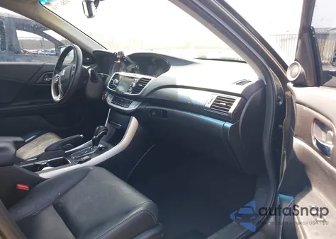 2013 Honda Accord Exl из США, поврежденный, VIN 1HGCR2F81DA235214